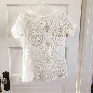 Lace T-shirt Top